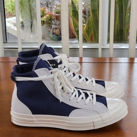 Converse Chuck 70 Hi "Final Club" 168604C Obsidian / Egret Size 8.5 Men's - Picture 2 of 11